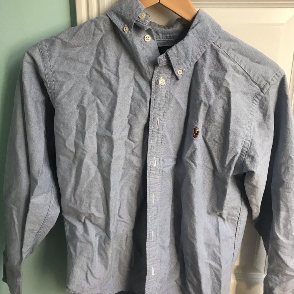 polo boys dress shirt